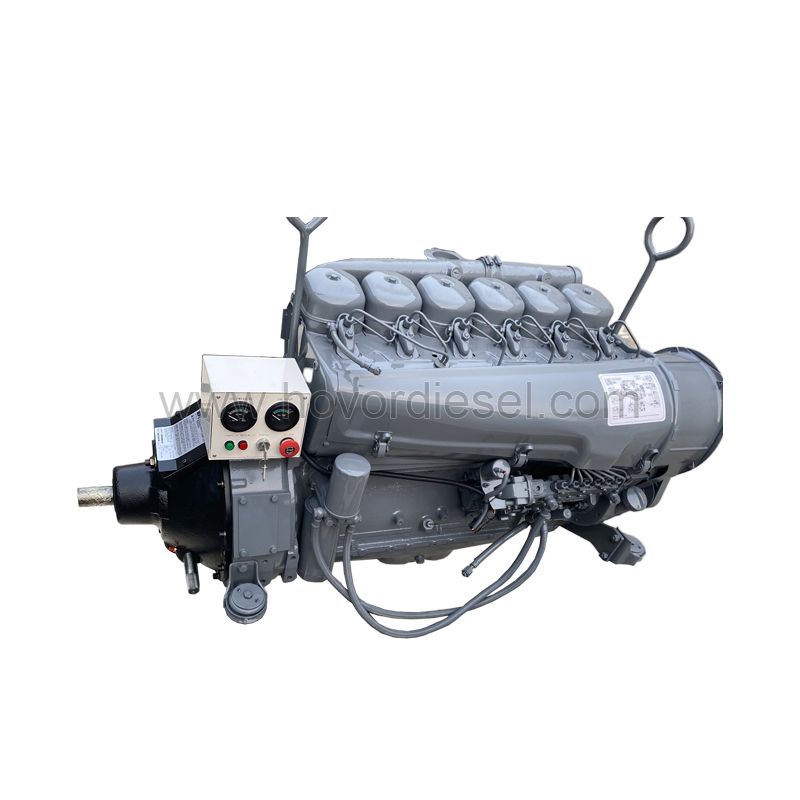 Deutz F6L912 Diesel Engine 80HP Air Cooled 6 Cylinder Motor with Clutch