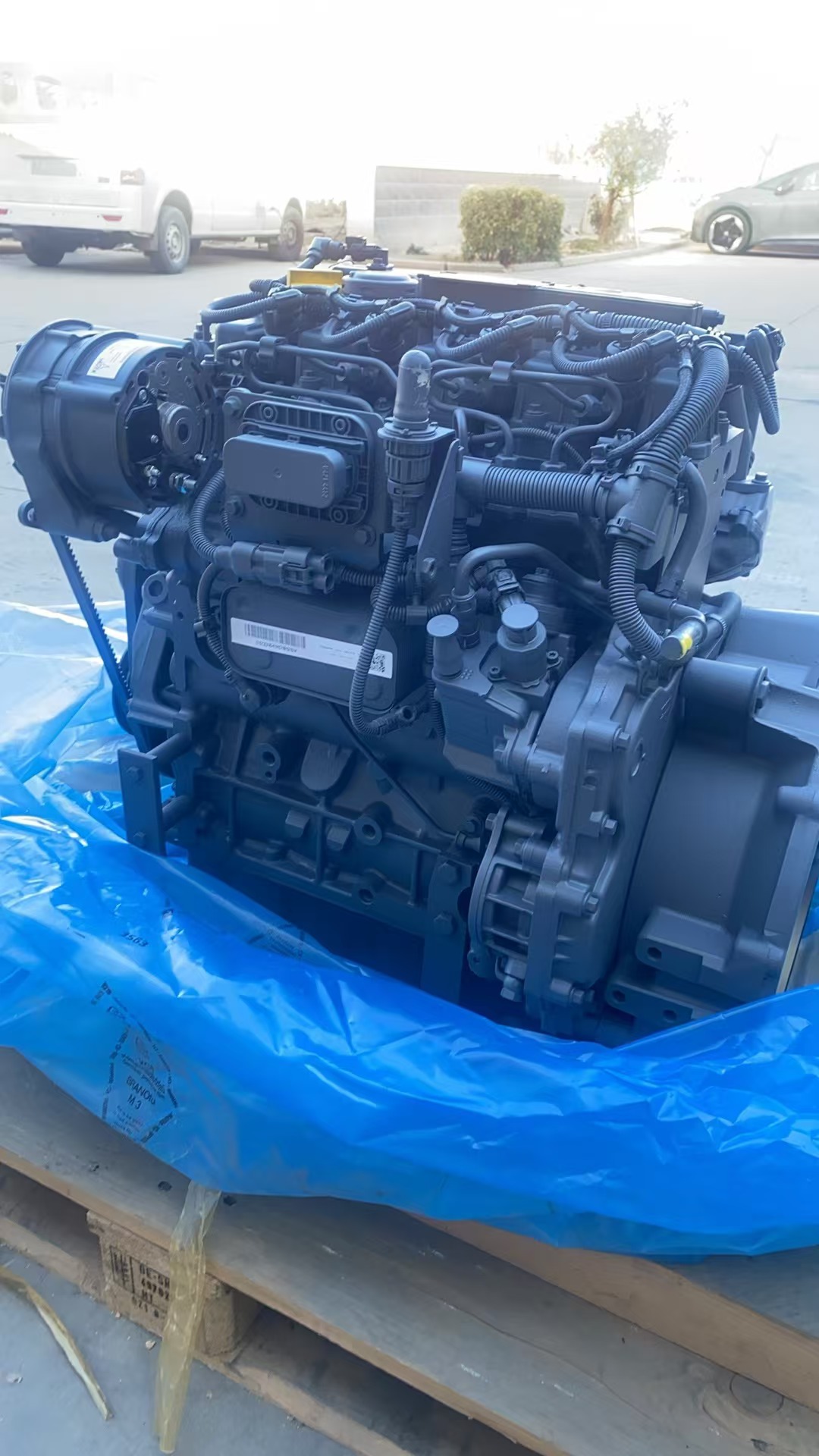 Working principle of diesel engine