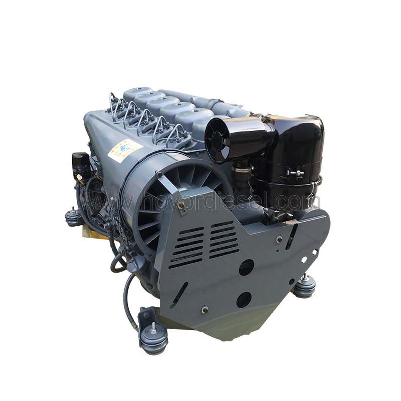 F6L912 machinery diesel engines air cooled 6 cylinder 4 stroke for deutz 912 engine assembly