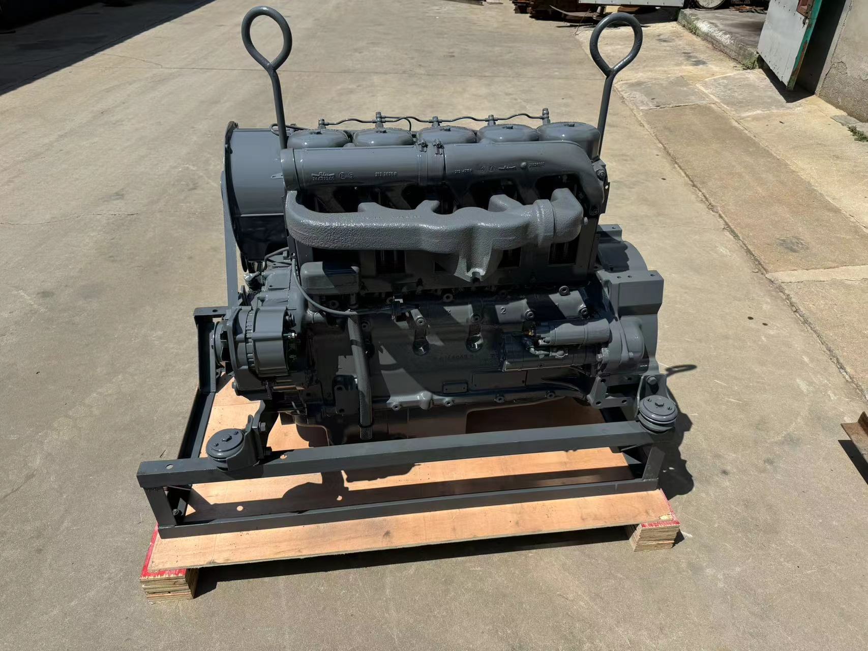 What work should be done when preparing a diesel engine after a short-term shutdown?